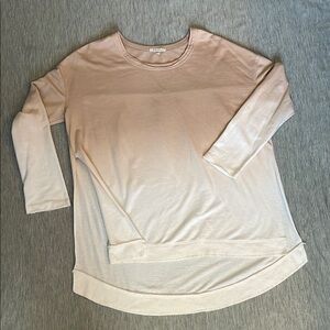 Z Supply Ombré High Low Long Sleeve